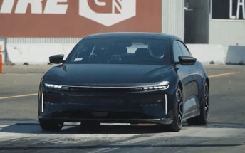 Lucid Air Sapphire sprints past Tesla Model S Plaid